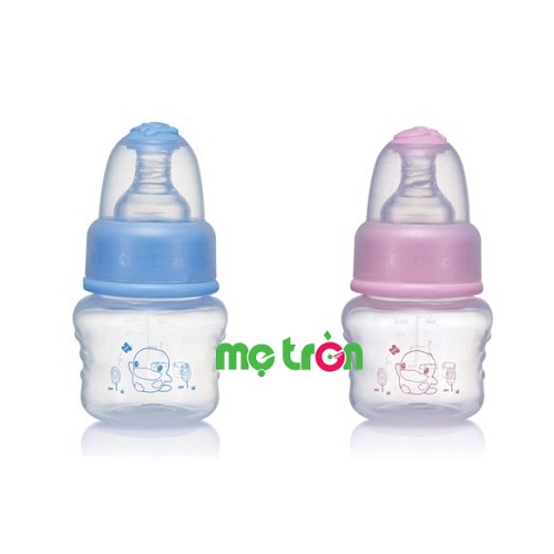 Bình sữa KUKU PP 60ml 5926 giúp bé tự giữ bình bú cách dễ dàng