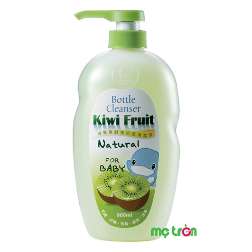 Nước rửa bình sữa KuKu hương kiwi KU1078 dạng chai 800ml