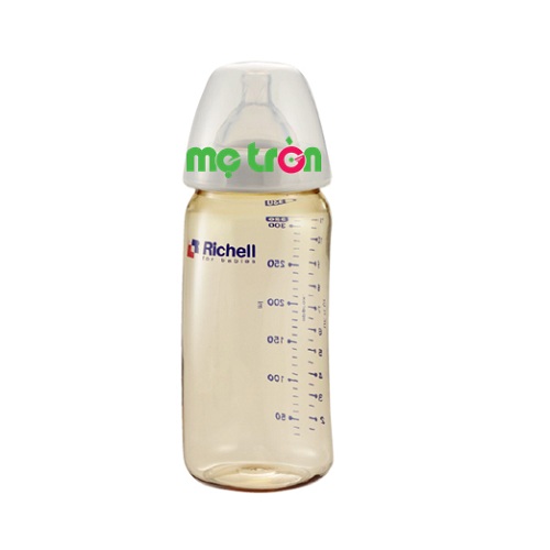 Bình sữa nhựa PPSU 260ml Richell RC98269 bảo vệ sức khỏe con yêu