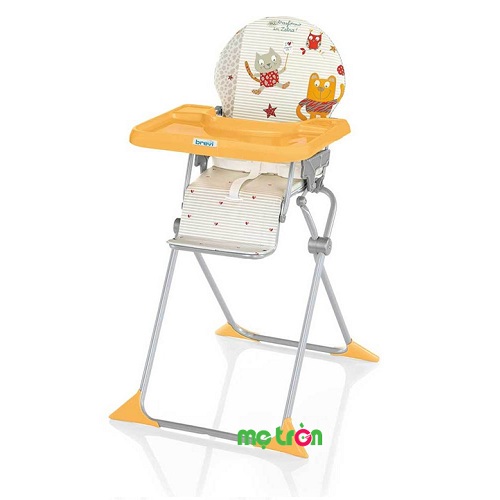 Ghế ăn bột Brevi Junior BRE211-084 màu cam kem là sản phẩm ghế chất lượng được thiết kế tiện lợi. Ghế được thiết kế với lớp nệm êm ái, khay thức ăn có thể tháo rời dễ dàng khi không cần sử dụng đến.