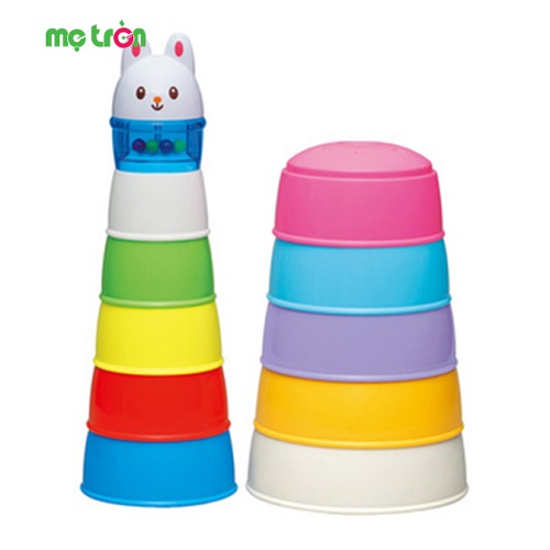 - Bộ xếp tháp hình chú thỏ con Toyroyal 853 là món đồ chơi lý tưởng trong giờ chơi và cả giờ tắm cho bé.
- Có nhiều cách chơi như: đồ chơi xúc xắc, bộ xếp tháp, đồ chơi tắm
- Không góc cạnh, tuyệt đối an toàn cho trẻ.
