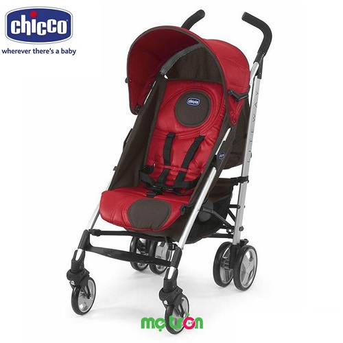 Xe đẩy trẻ em Chicco Liteway màu đỏ là mẫu xe đẩy thiết kế mới nhất của Chicco từ năm 2016, với mẫu mã đơn giản nhưng không kém phần sang trọng, sản phẩm đóng góp vào sự đa dạng của dòng xe đẩy cao cấp này. Xe đẩy Chicco Lite Way có thiết kế kiểu dáng khỏe khoắn, thời trang mang đậm phong cách Italia siêu bền chắc với khung nhôm siêu nhẹ, dành cho trẻ từ sơ sinh đến 36 tháng tuổi.