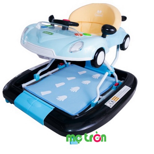 Xe tập đi sang trọng hiện đại Zaracos xe hơi 333 màu xanh được thiết kế với kiểu dáng xe ô tô ngộ nghĩnh, mang đến cho bé cảm giác như đang du ngoạn. Xe tập đi thiết kế tinh tế và thẩm mỹ cao, đảm bảo an toàn tuyệt đối khi cho bé khi tập đi trong nhà và cả ngoài trời. Đặc biệt, bánh xe có thể quay tròn 360 độ, với 6 bánh xe tinh thể lớn.