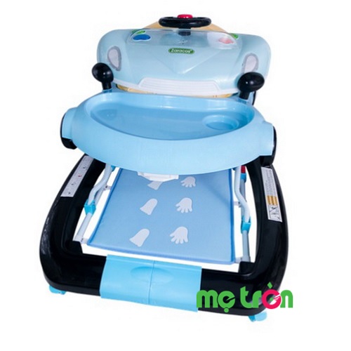Xe tập đi sang trọng hiện đại Zaracos xe hơi 333 màu xanh