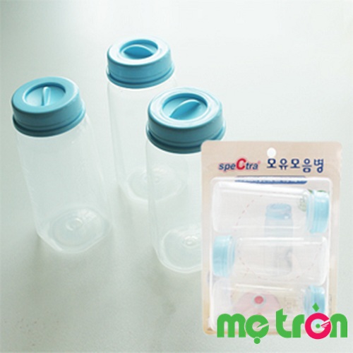 Bộ 3 bình trữ sữa cổ nhỏ Spectra Hàn Quốc 150ml