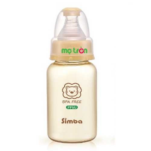 Bình sữa nhựa PPSU Simba 150ml S6142 thuận tiện cho mẹ khi pha sữa