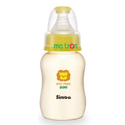 Bình sữa hồ lô Simba 150ml S6821 không chứa BPA gây hại cho bé