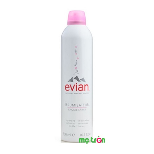 Xịt khoáng Evian 300ml dành cho bé chăm sóc da mặt