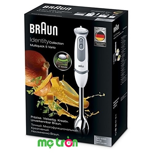 Máy xay Braun MQ5000 Soup Vario chất liệu cao cấp