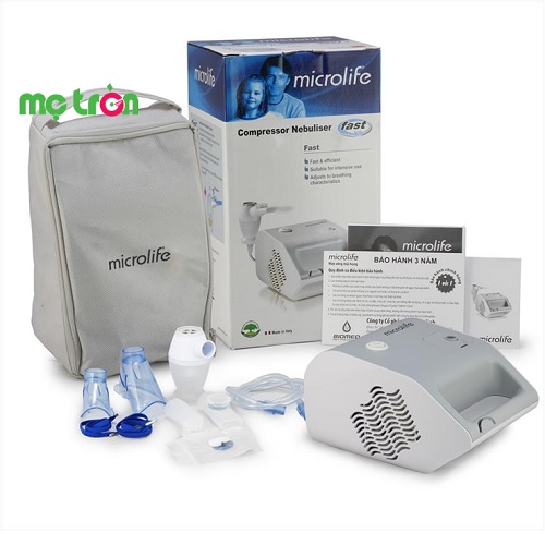 Máy hỗ trợ xông mũi họng công nghệ hiện đại Microlife NEB100
