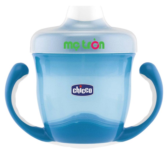Bình uống nước Chicco 12M+ 200ml có tay cầm xoay ngược thông minh