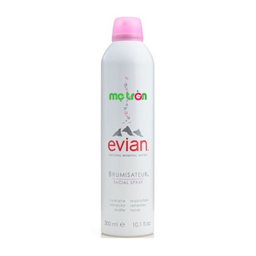 Xịt khoáng Evian 300ml dành cho bé chăm sóc da mặt