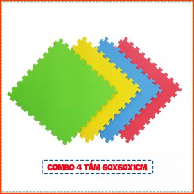 Thảm xốp lót sàn cho bé (60x60x1cm) -4 màu lựa chọn- Hàng Việt Nam- Rẻ nhất thị trường